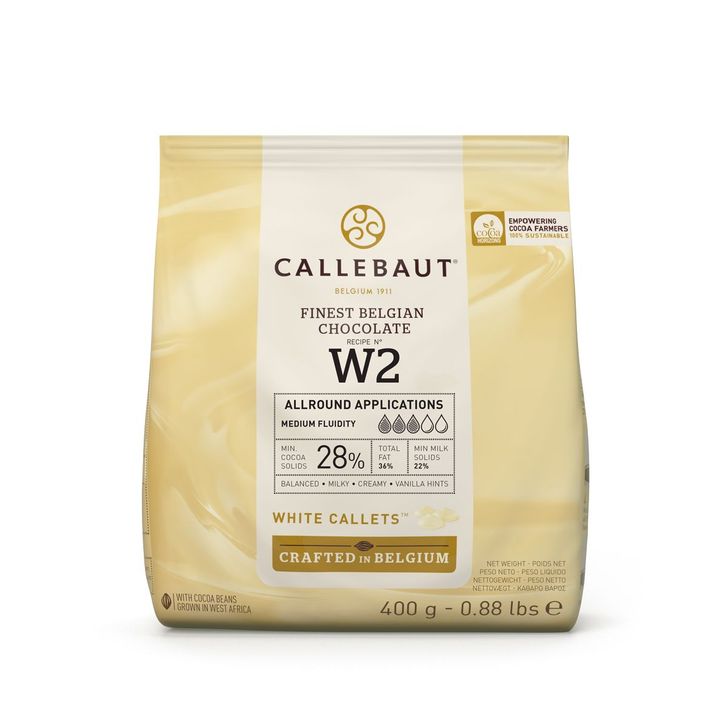 Callebaut - Biela čokoláda 28% 400g