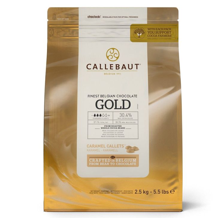 Callebaut - GOLD čokoláda 2,5kg