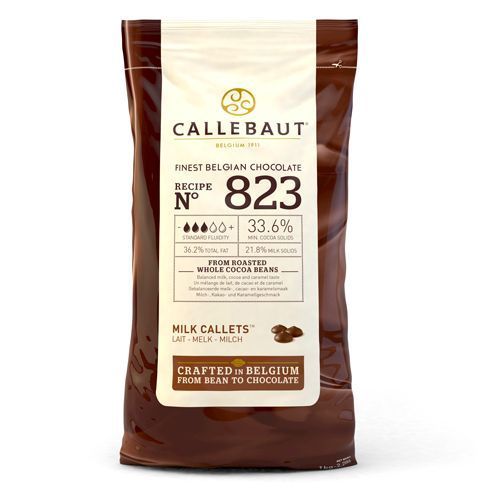 Callebaut - Mliečna čokoláda 33,6% 1kg