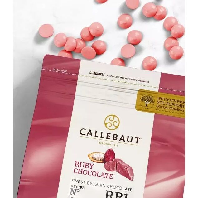 Callebaut - RUBY čokoláda 1kg