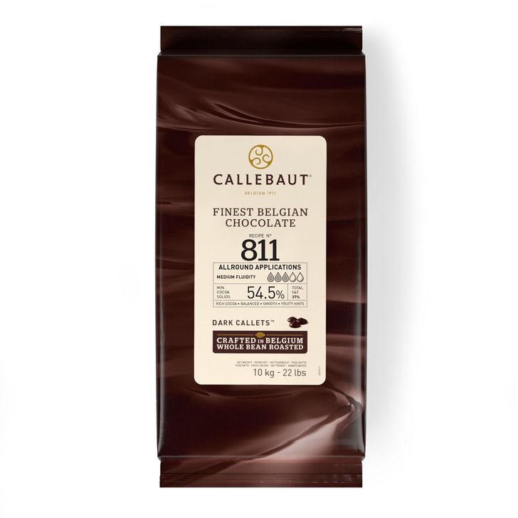 Callebaut - Tmavá čokoláda 54,5% 10kg