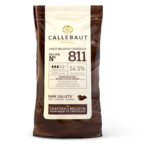 Callebaut - Tmavá čokoláda 54,5% 1kg