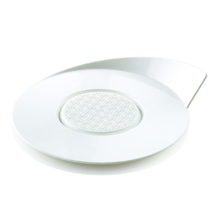 Elegantná podložka Silikomart - Kruh plastový biely 8,6cm