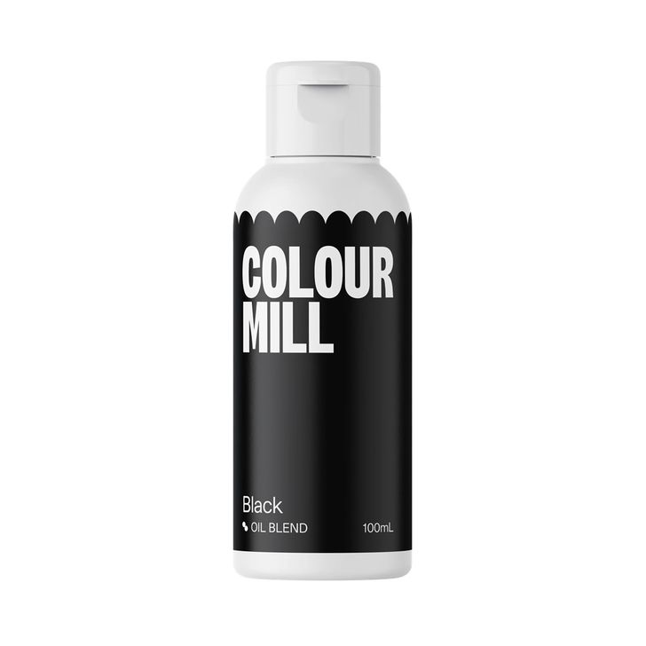 Farba do čokolády Colour Mill - Čierna (Black) 100ml