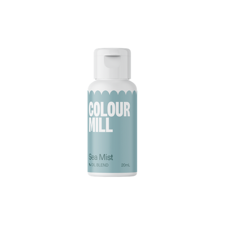 Farba do čokolády Colour Mill - Farba morskej hmly (Sea Mist) 20ml
