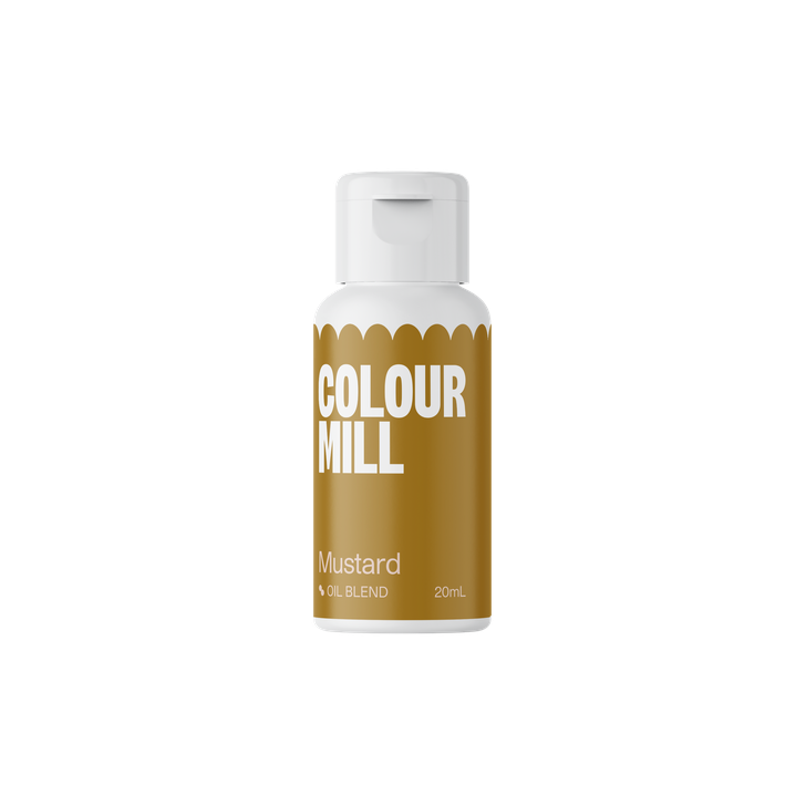 Farba do čokolády Colour Mill - Horčicová (Mustard) 20ml