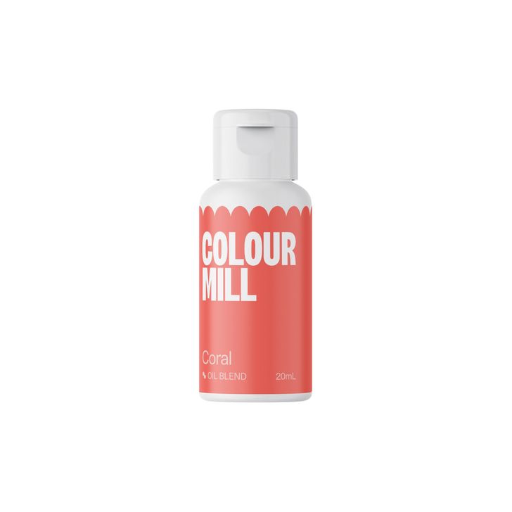 Farba do čokolády Colour Mill - Koralová (Coral) 20ml