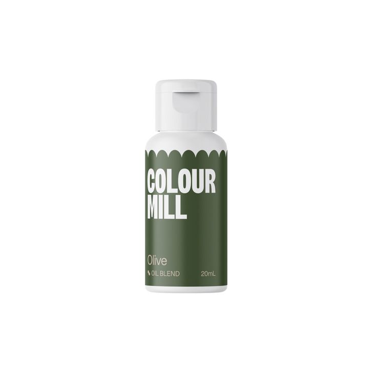Farba do čokolády Colour Mill - Olivová (Olive) 20ml