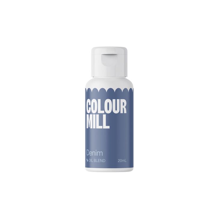 Farba do čokolády Colour Mill - Rifľovo modrá (Denim) 20ml