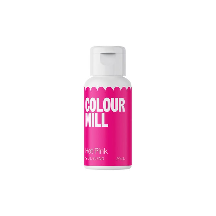 Farba do čokolády Colour Mill - Sýtoružová (Hot Pink) 20ml