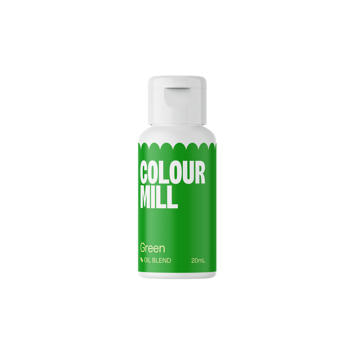 Farba do čokolády Colour Mill - Zelená (Green) 20ml