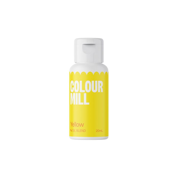Farba do čokolády Colour Mill - Žltá (Yellow) 20ml