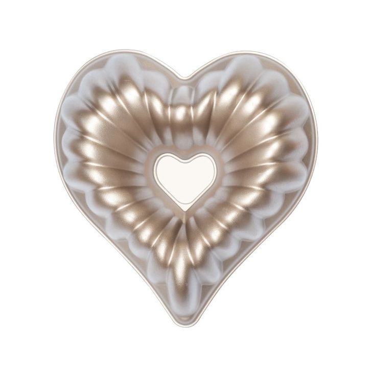 Forma na bábovku Decora - Srdce (16cm)