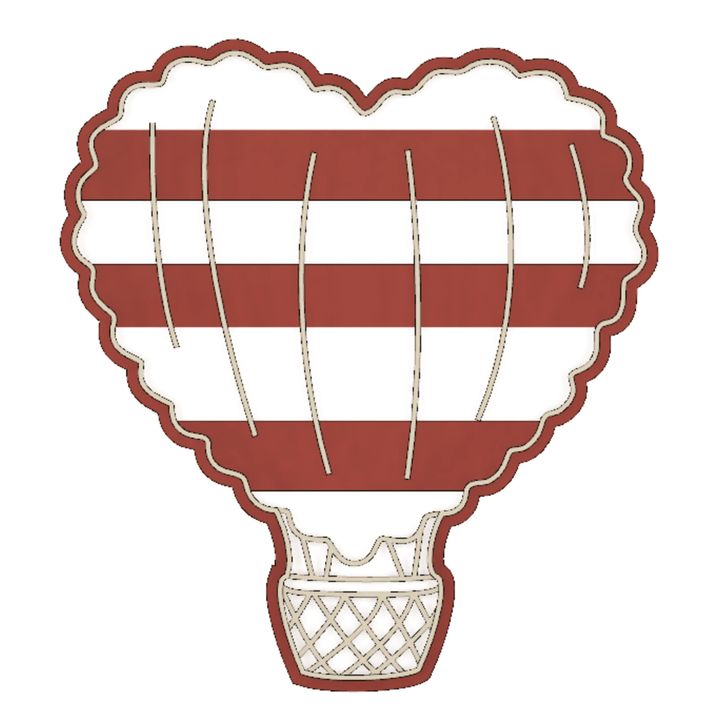 Formička - Lietajúci balón srdce