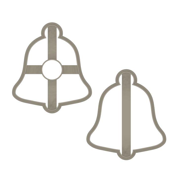 Formička set 2ks - Zvon a krúžok (linecké cesto)