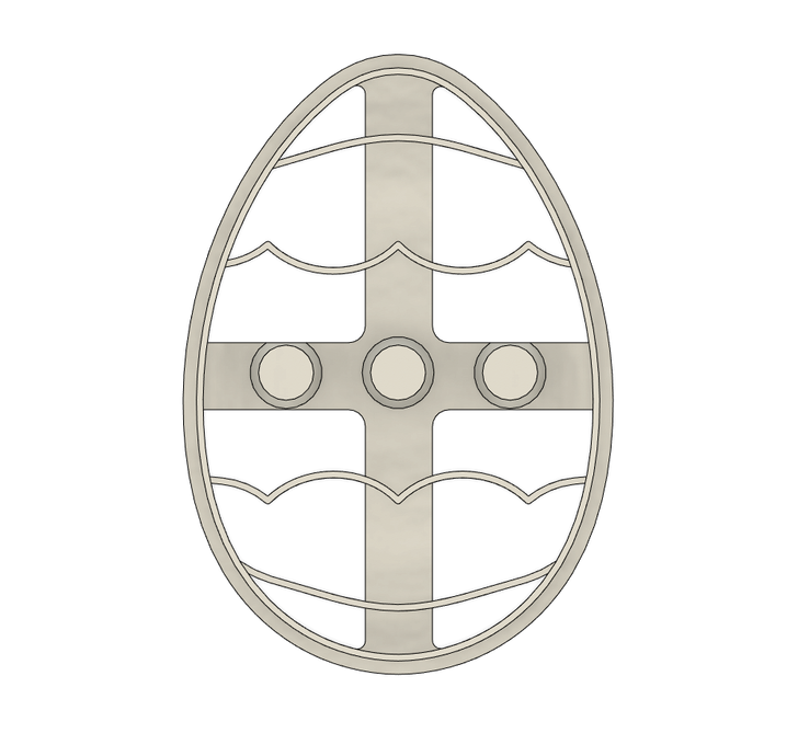 Formička - Vajíčko so vzorom