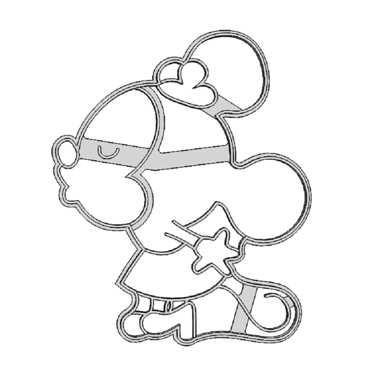 Formička - Zaľúbená Minnie Mouse