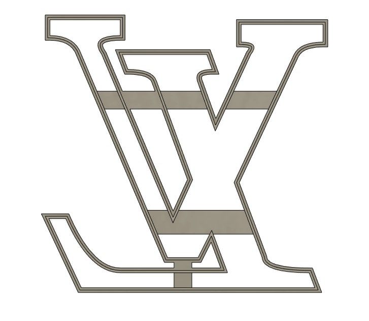 Formička - Znak Louis Vuitton