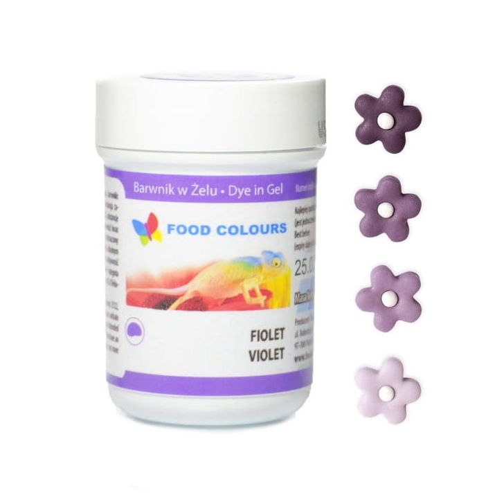 Gélová farba Food Colours - Fialová (Violet) 35g
