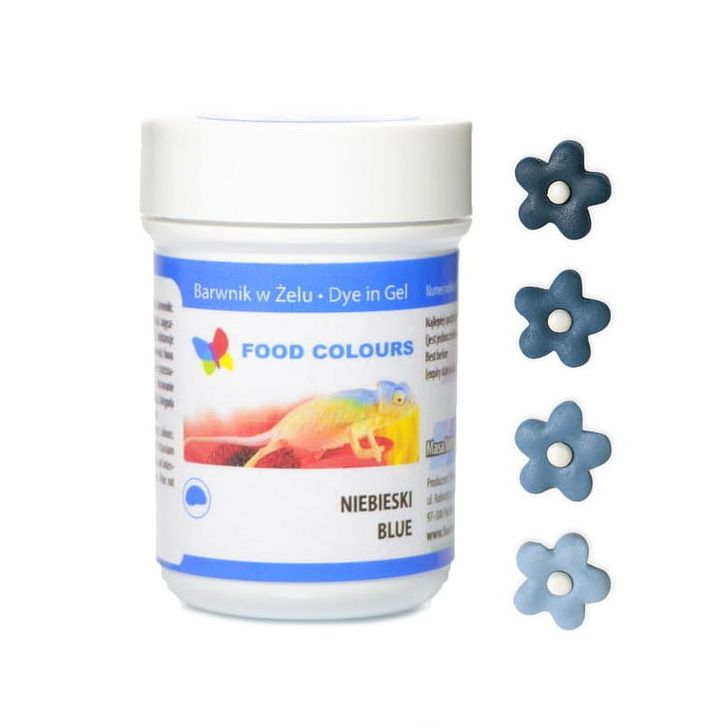 Gélová farba Food Colours - Modrá (Blue) 35g