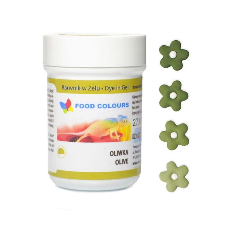 Gélová farba Food Colours - Olivová (Olive) 35g