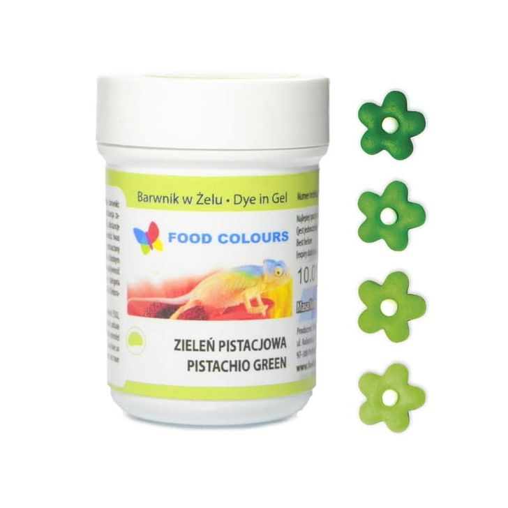 Gélová farba Food Colours - Pistáciovo zelená (Pistachio Green) 35g