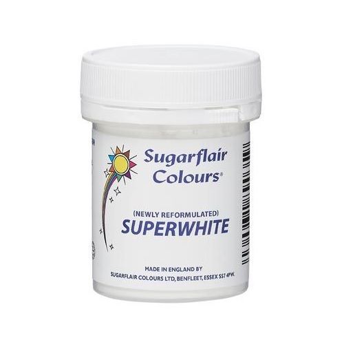 Jedlá prachová beloba Sugarflair (Superwhite) 20g