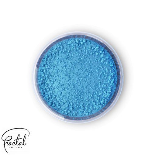 Jedlá prachová farba Fractal - Adriatic Blue (2g) (new)