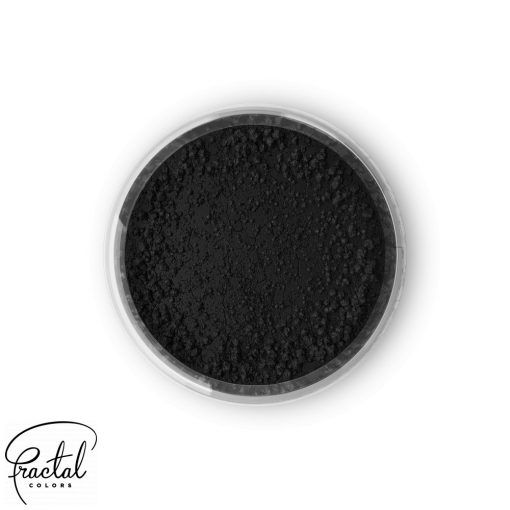Jedlá prachová farba Fractal - Black (1,5 g)