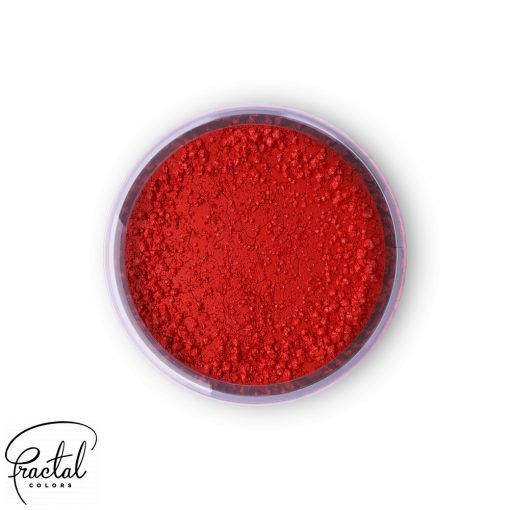 Jedlá prachová farba Fractal - Burning red (1,5 g)