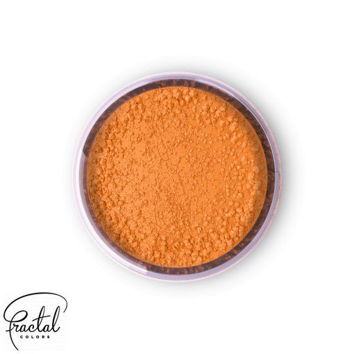 Jedlá prachová farba Fractal - Mandarin (1,5 g)