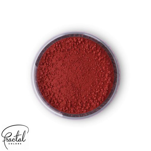 Jedlá prachová farba Fractal - Rust Red (1,3 g)