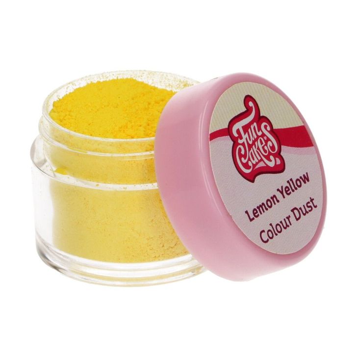 Jedlá prachová farba FunCakes - Lemon Yellow 2,5g