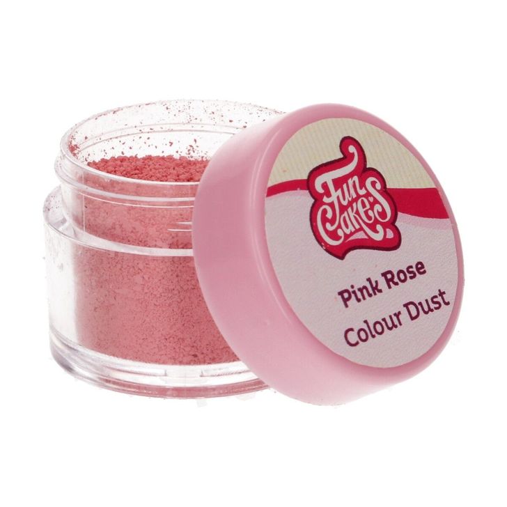Jedlá prachová farba FunCakes - Pink Rose 5g