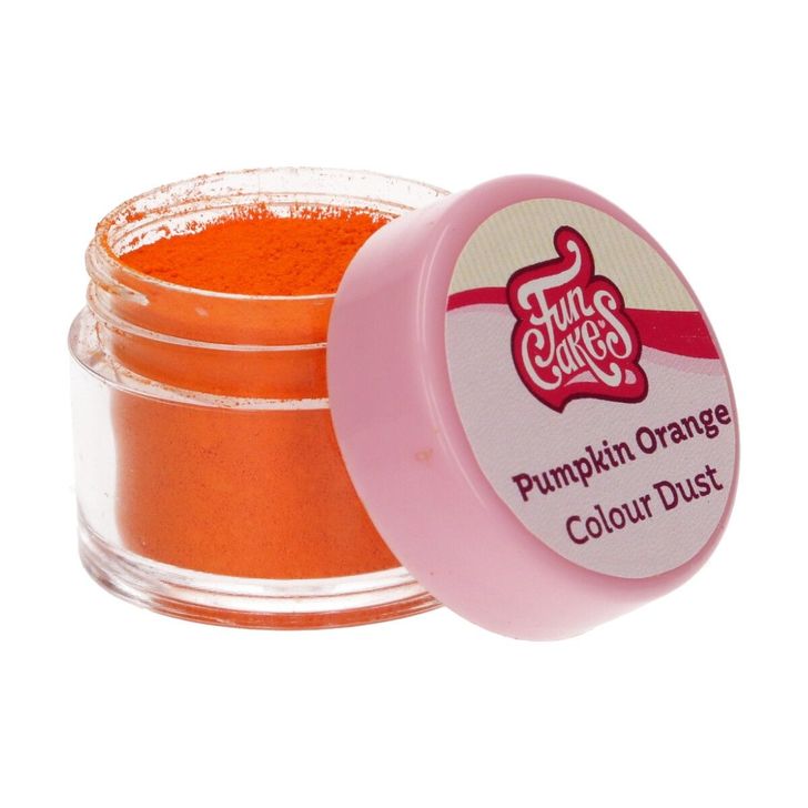 Jedlá prachová farba FunCakes - Pumpkin Orange 1,5g