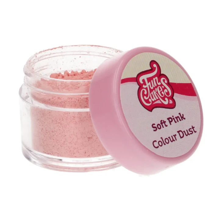 Jedlá prachová farba FunCakes - Soft Pink 6g