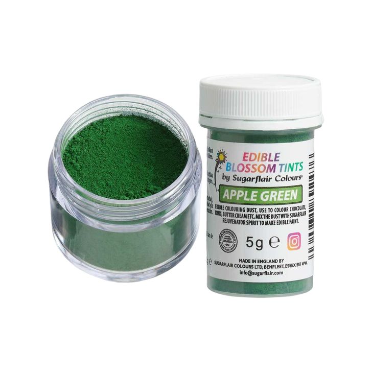 Jedlá prachová farba Sugarflair - Apple Green 5g