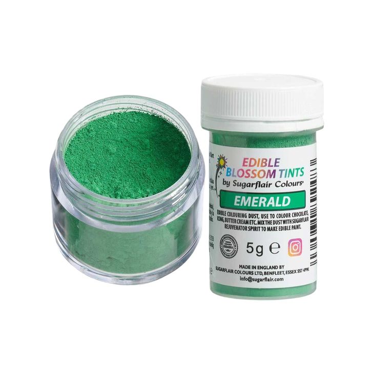 Jedlá prachová farba Sugarflair - Emerald 5g