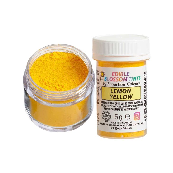 Jedlá prachová farba Sugarflair - Lemon Yellow 5g
