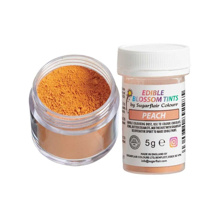 Jedlá prachová farba Sugarflair - Peach 5g