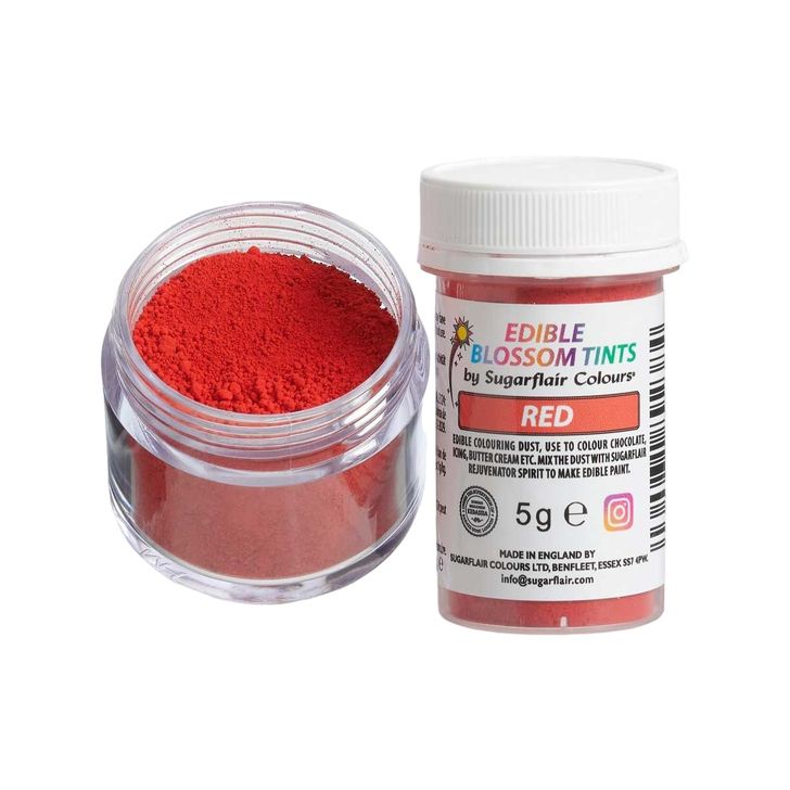 Jedlá prachová farba Sugarflair - Red 5g