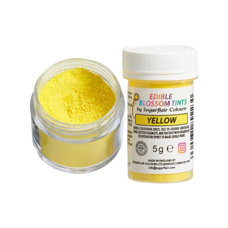 Jedlá prachová farba Sugarflair - Yellow 5g