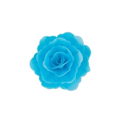 Jedlé oblátkové kvety - Čínska ruža malá modrá (6ks)
