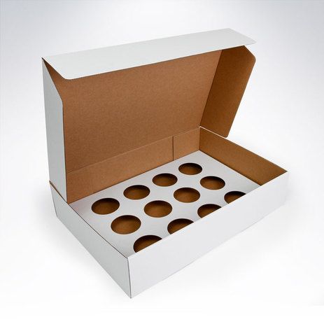 Krabica na cupcakes 41x28x9cm - na 12 kusov