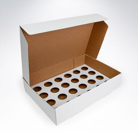 Krabica na cupcakes 41x28x9cm - na 24 kusov