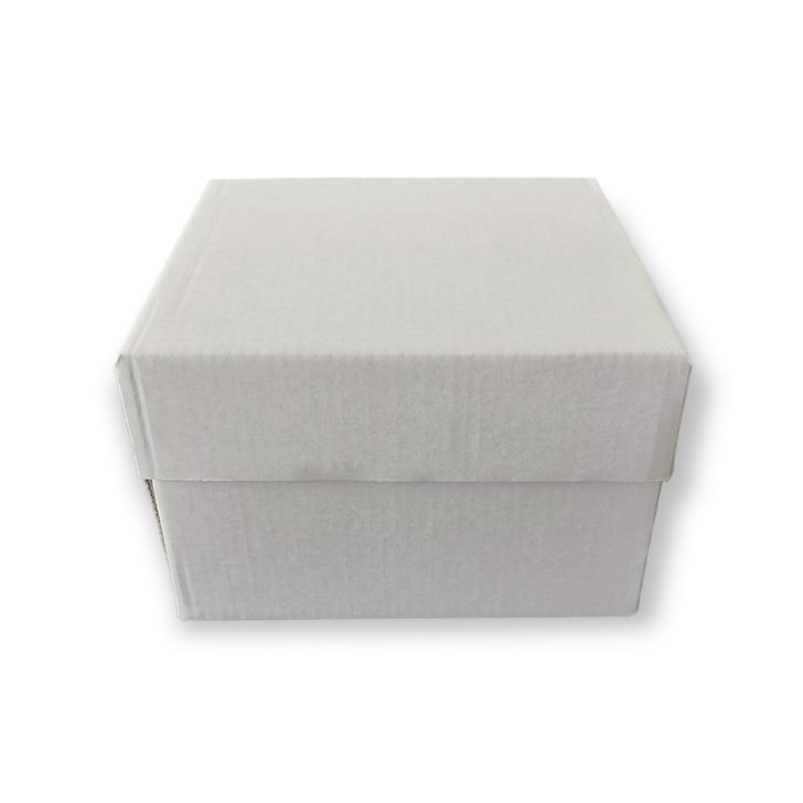 Krabica tortová 15x15x10cm - Biela