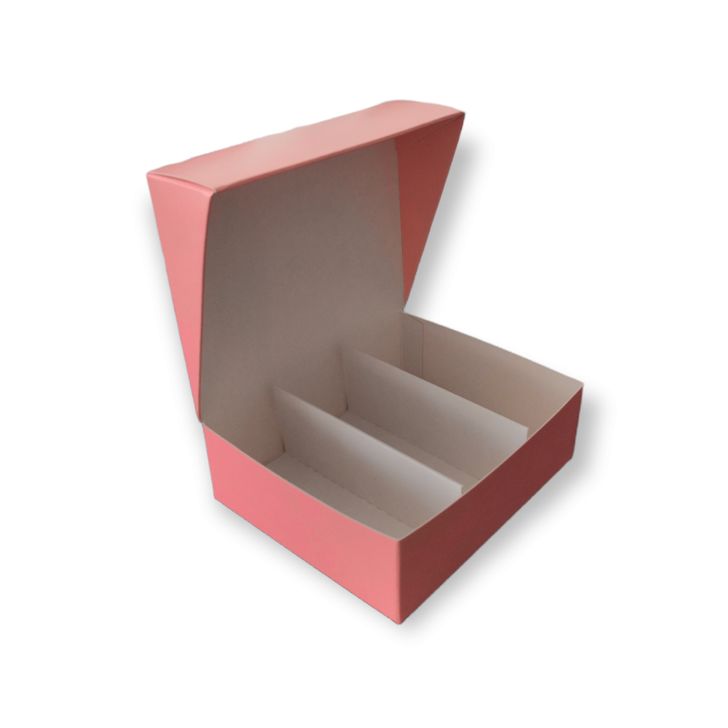 Krabička na makrónky 140x115x45 – Pastelová ružová