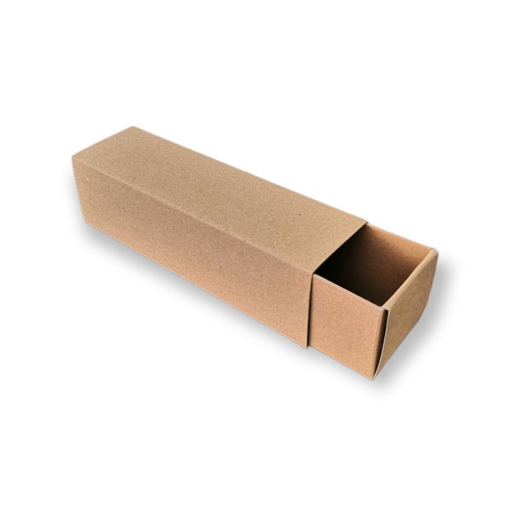 Krabička na makrónky 160x45x45 – Hnedá (eko)