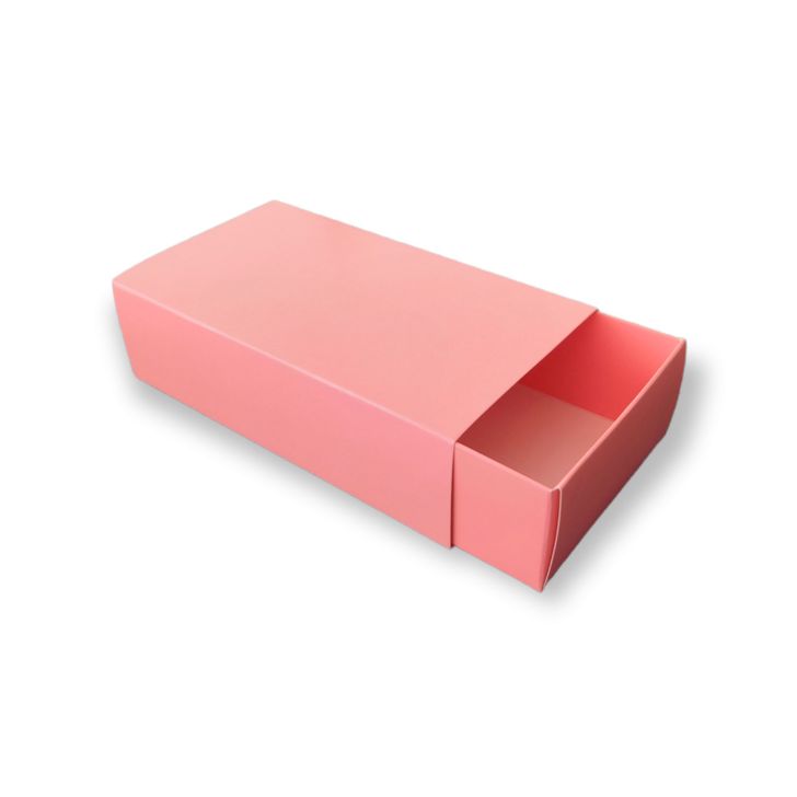 Krabička na makrónky 160x90x45 – Pastelová ružová