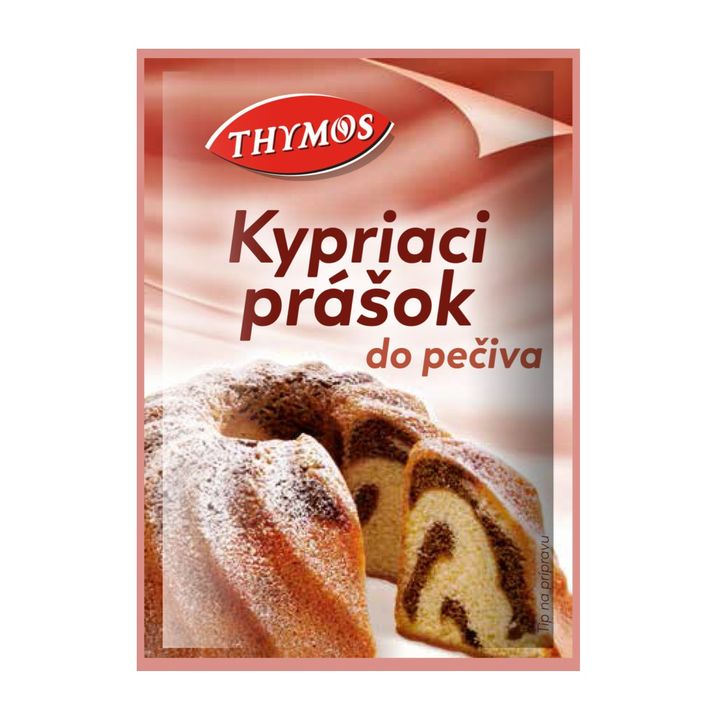 Kypriaci prášok do pečiva Thymos 12g